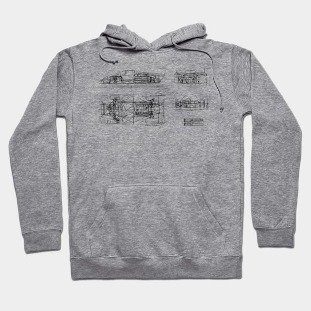 917 Blueprint Hoodie by FASTER